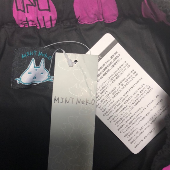 Mint Neko Pink Dot Rare Asymmetrical Skirt <3 - Picture 4 of 4